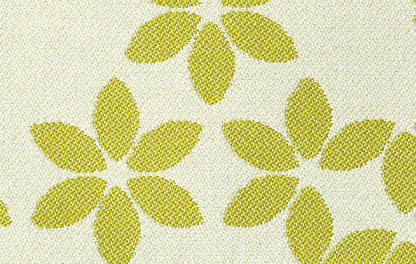 Special Order Scalamandre Sonnen Pause Green Apple White Reversible Ivory Floral Geometric MSRP USD284/y