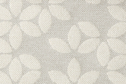 Special Order Scalamandre Sonnen Pause Silver Gray White Reversible Ivory Floral Geometric MSRP USD284/y