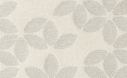 Special Order Scalamandre Sonnen Pause Silver Gray White Reversible Ivory Floral Geometric MSRP USD284/y