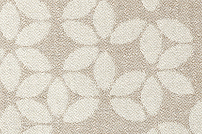 Special Order Scalamandre Sonnen Pause Ivory Cream White Reversible Ivory Floral Geometric MSRP USD284/y