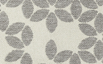 Special Order Scalamandre Sonnen Pause Shadow Dark Gray White Reversible Ivory Floral Geometric MSRP USD284/y