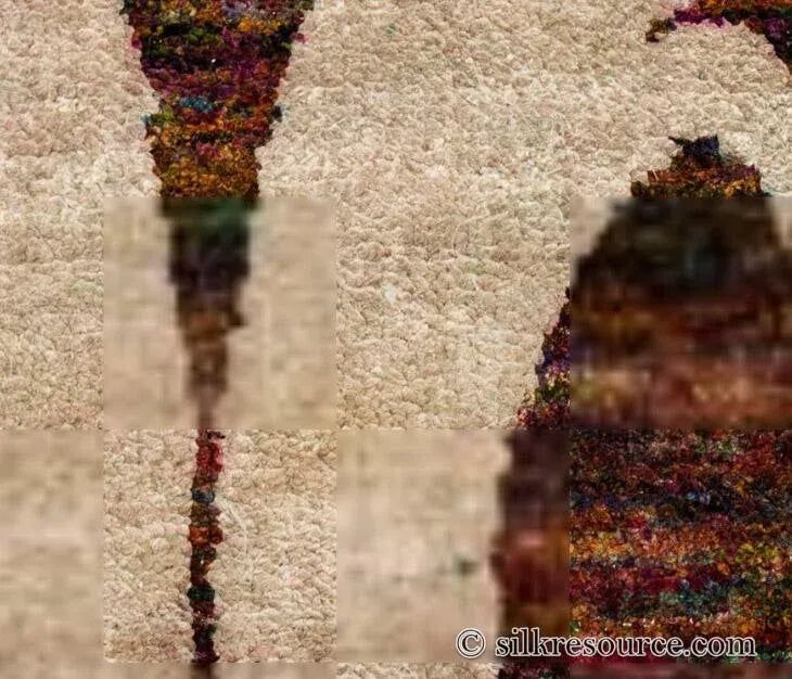 Stark Ciudad Madero Olive Green Silk Rug Hand Knotted Classic Medallion Damask 8x10' MSRP USD16200