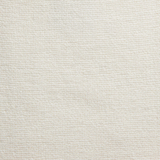 Special Order Scalamandre Linera Latte Cream White Solid Texture 100% Linen Reversible MSRP USD 290/y
