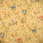 Scalamandre Colony Melograno Multi on Antique Silk Lampas Floral Fabric - Gold - Special Order