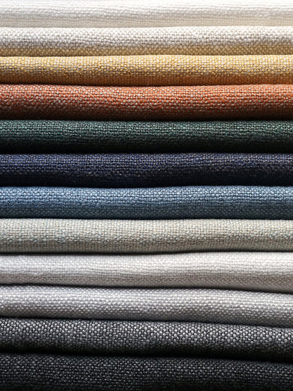 Special Order Scalamandre Linera Latte Cream White Solid Texture 100% Linen Reversible MSRP USD 290/y