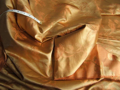 Osborne &amp; Little 100%silk Satin Peach Cantalop