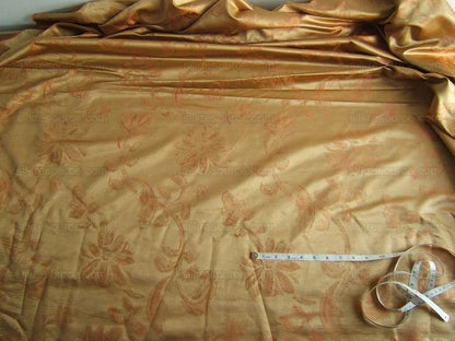 Osborne &amp; Little 100%silk Satin Peach Cantalop