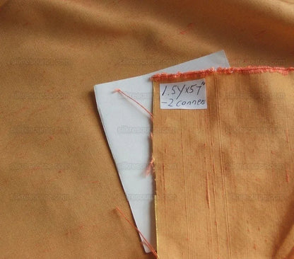 Scalamandre Heavy 100%silk Faille Caribbean Orange