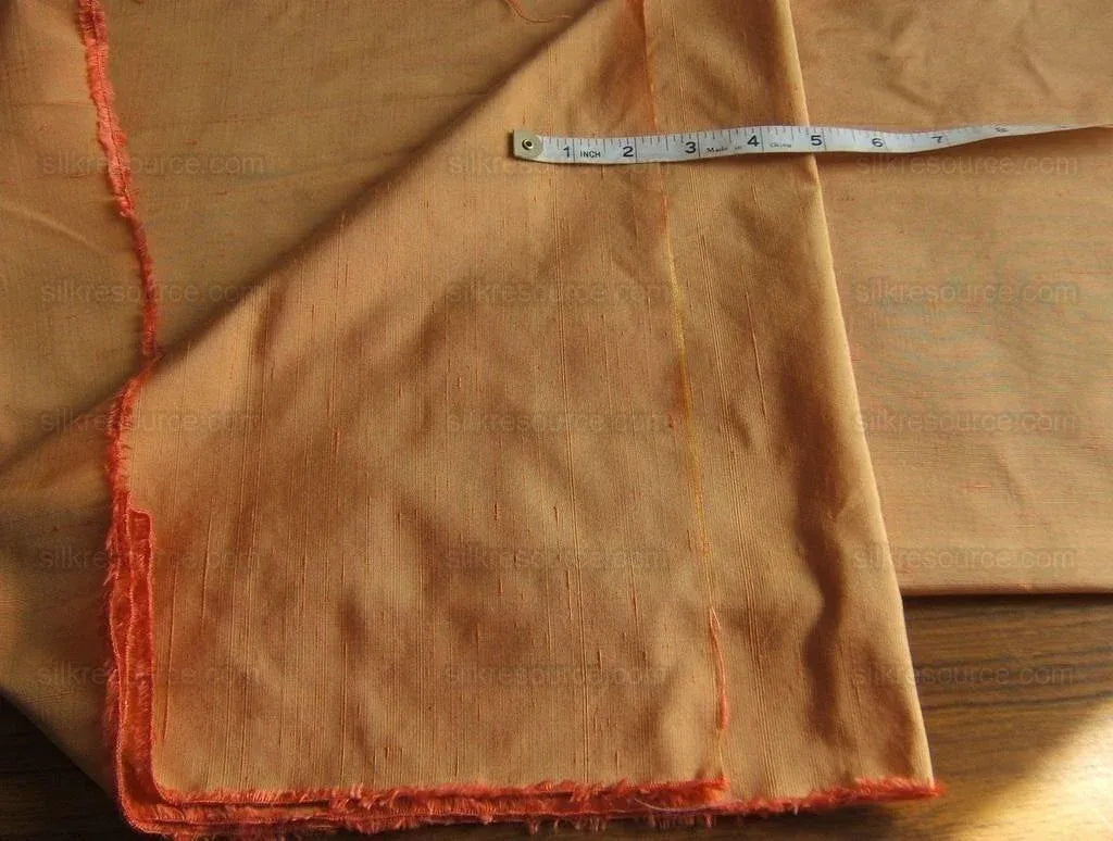 Scalamandre Heavy 100%silk Faille Caribbean Orange