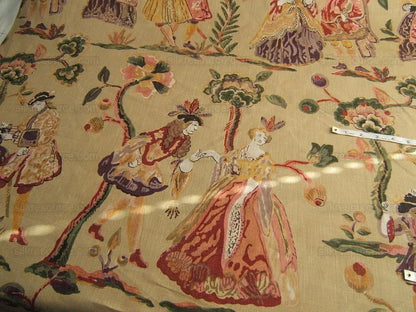 Clarence House "vieille Flandre" Print Linen
