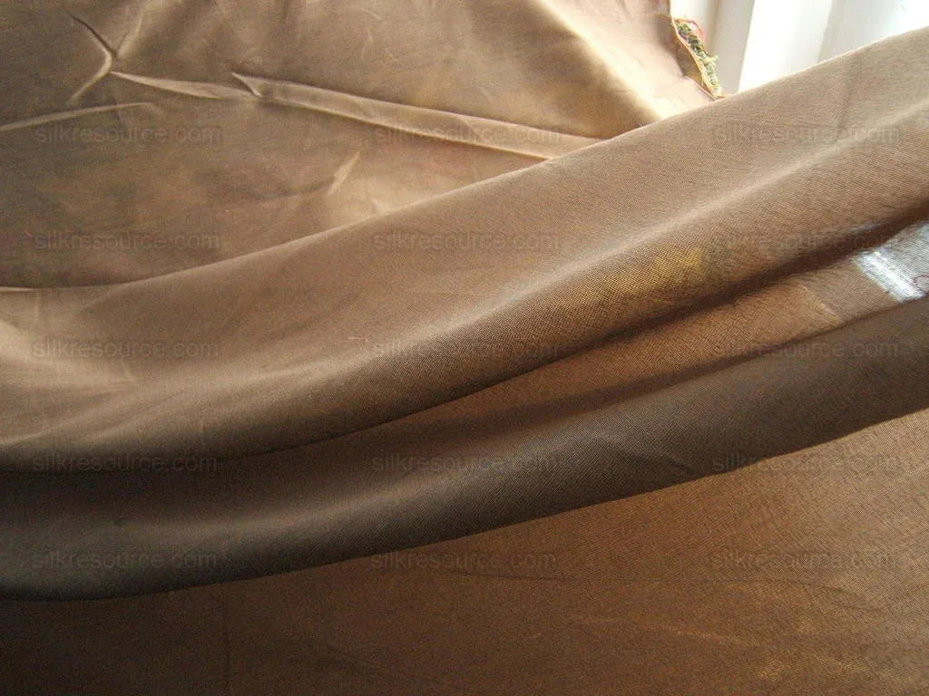 Scalamandre Old World Weavers Silky Viscose Sheer Iridescent Earth Smoke