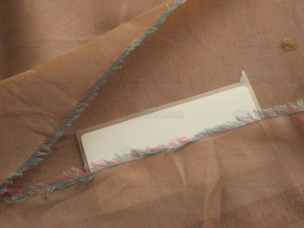 Scalamandre Old World Weavers Silky Viscose Sheer Rusty Rose Iridescent