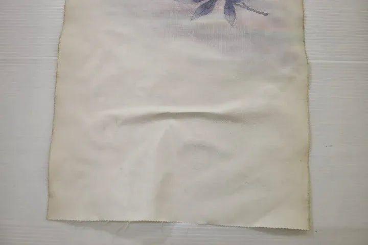 Unused Silk Nagoya Silk Obi Belt Charming Red Rose 2.3m x 35cm 90.5 x13.7 inches