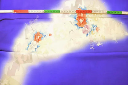 UN-USED SILK TSUKESAGE BOLT Chrysanthemum Clematis 12m x 37cm 