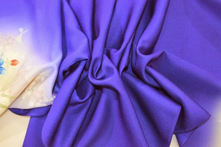 UN-USED SILK TSUKESAGE BOLT Chrysanthemum Clematis 12m x 37cm 