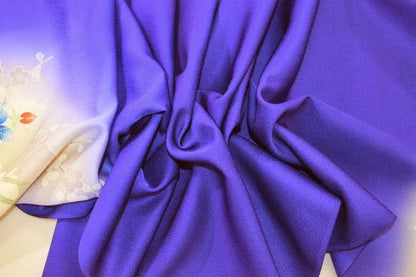 UN-USED SILK TSUKESAGE BOLT Chrysanthemum Clematis 12m x 37cm 