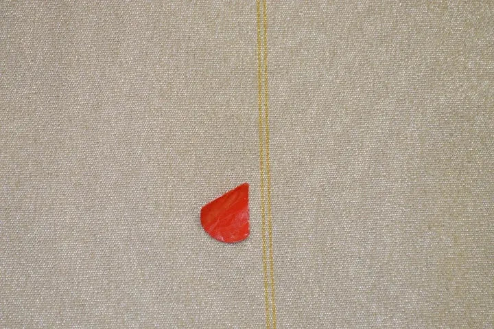 Silk Nagoya Obi Embroidered Fortune Gavel Paper Scroll 118x12.9inch 3mx33cm