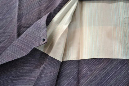 Vintage Silk Haori jacket Classic Purple Gradation