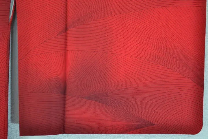 Vintage Silk Haori Jacket Dynamic Pine Tree Needle