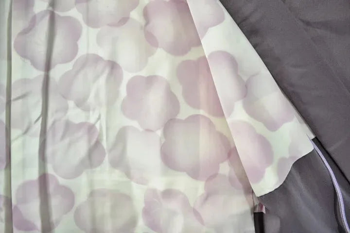 High Quality Japanese Silk Haori Jacket Dynamic Chrysanthemum