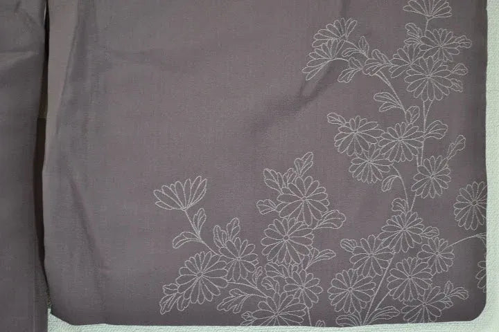 High Quality Japanese Silk Haori Jacket Dynamic Chrysanthemum