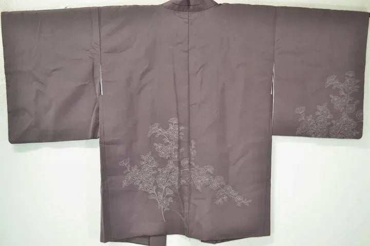 High Quality Japanese Silk Haori Jacket Dynamic Chrysanthemum