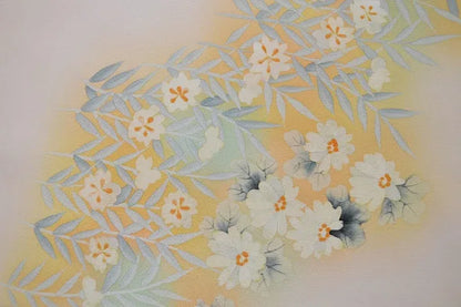 Un-used Silk Tsukesage Bolt Chrysanthemum Rose 11.5m x 37cm 