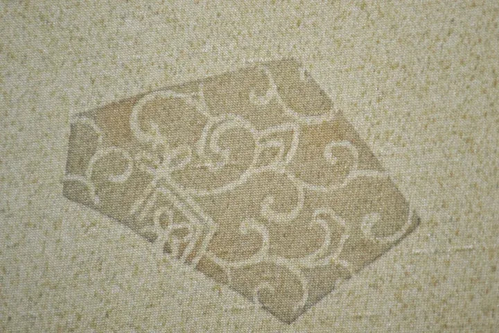 Hight Quality Japanese Silk Haori Jacket Mitsukoshi Geometric tree peony