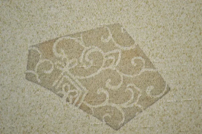 Hight Quality Japanese Silk Haori Jacket Mitsukoshi Geometric tree peony