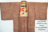 High Quality Japanese Silk Haori Jacket Classic Crossing