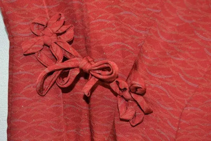 High Quality Japanese Silk Haori Jacket Hand-Made Classic Ocean Wave