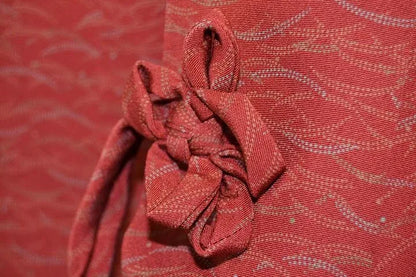 High Quality Japanese Silk Haori Jacket Hand-Made Classic Ocean Wave