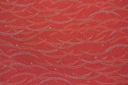 High Quality Japanese Silk Haori Jacket Hand-Made Classic Ocean Wave