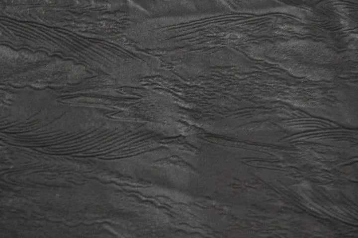 High Quality Japanese 100% Silk Haori Jacket Hand-Made Chrysanthemum Tsunami Black