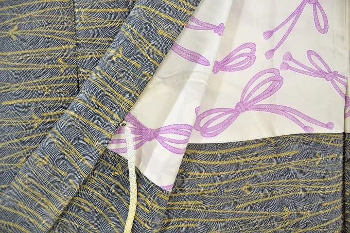 High Quality Japanese 100% Silk Haori Jacket Hand-Made  Pine Tree Needle