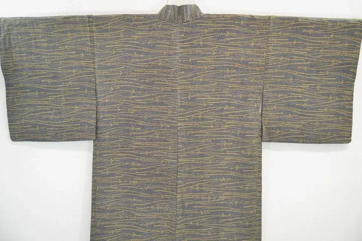 High Quality Japanese 100% Silk Haori Jacket Hand-Made  Pine Tree Needle