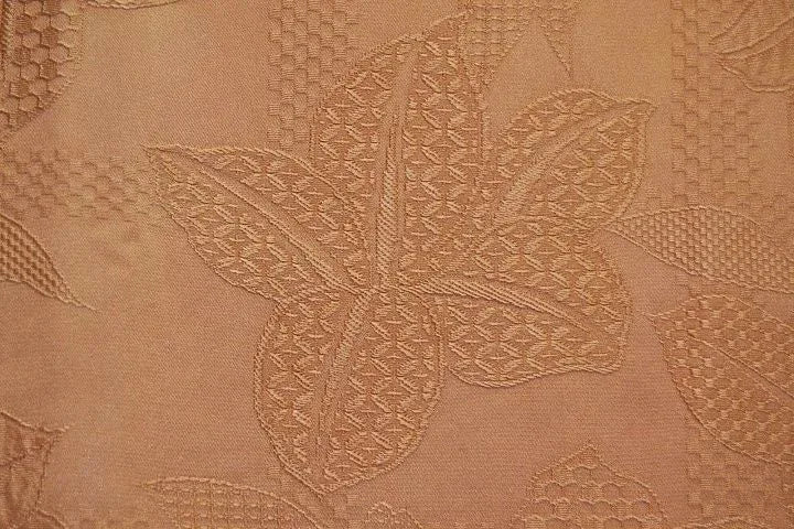 High Quality Japanese 100% Silk Haori Jacket Hand-Made Classic Lily Orange