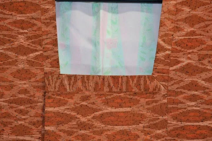 High Quality Japanese 100% Silk Haori Jacket Hand-Made Tsumugi Abstract