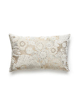 Scalamandre Siberian Tiger 14 X 22 - White Tawny Decorative Pillow