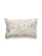 Scalamandre Siberian Tiger 14 X 22 - White Tawny Decorative Pillow