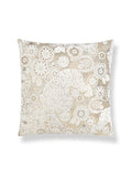 Scalamandre Siberian Tiger 22 X 22 - White Tawny Decorative Pillow