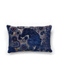 Scalamandre Siberian Tiger 14 X 22 - Sapphire Flame Decorative Pillow
