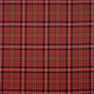 Clarence House Edinburgh  Claret Red Black Wool Plaid Check - Special Order