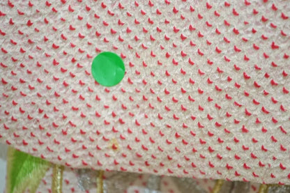 Pink Kimono 100% Silk Wedding Furisode Embroidered Royal Cargo/Shibori 2lb