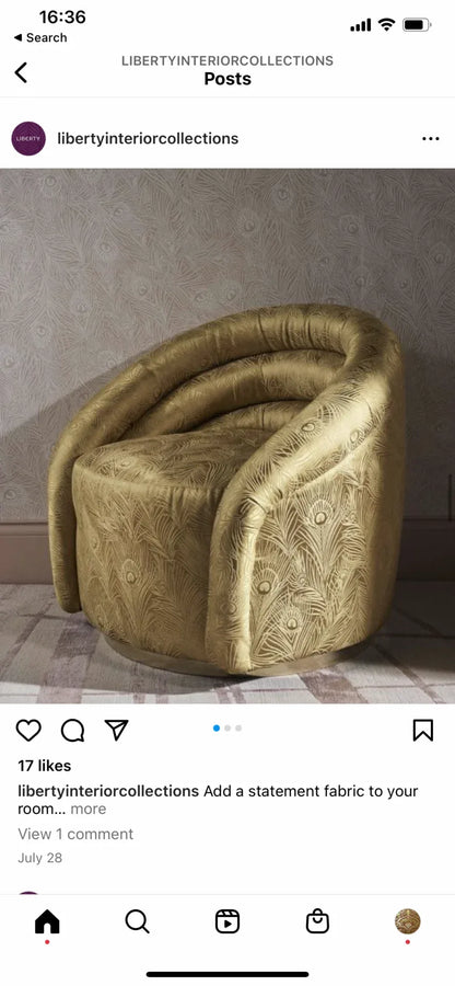 Scalamandre Feather Leaf Greige Reversible Grey Beige Animal Bird Foliage Cotton Damask MSRP USD 200/yard