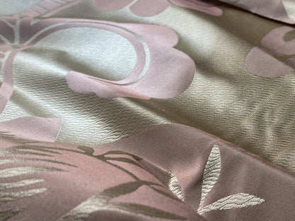 Old World Weavers 100% Silk Damask Carlsten Lilac MSRP USD 278/Y