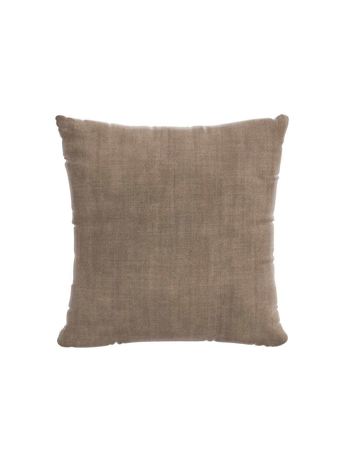 Scalamandre Lewis Velvet 20 X 20 - Dune Decorative Pillow