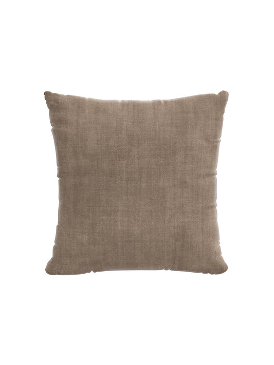 Scalamandre Lewis Velvet 20 X 20 - Dune Decorative Pillow