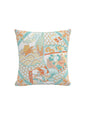 Scalamandre Koi Fish 20 X 20 - Teal Multi Decorative Pillow