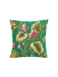 Scalamandre Tropical Flora 20 X 20 - Green Decorative Pillow